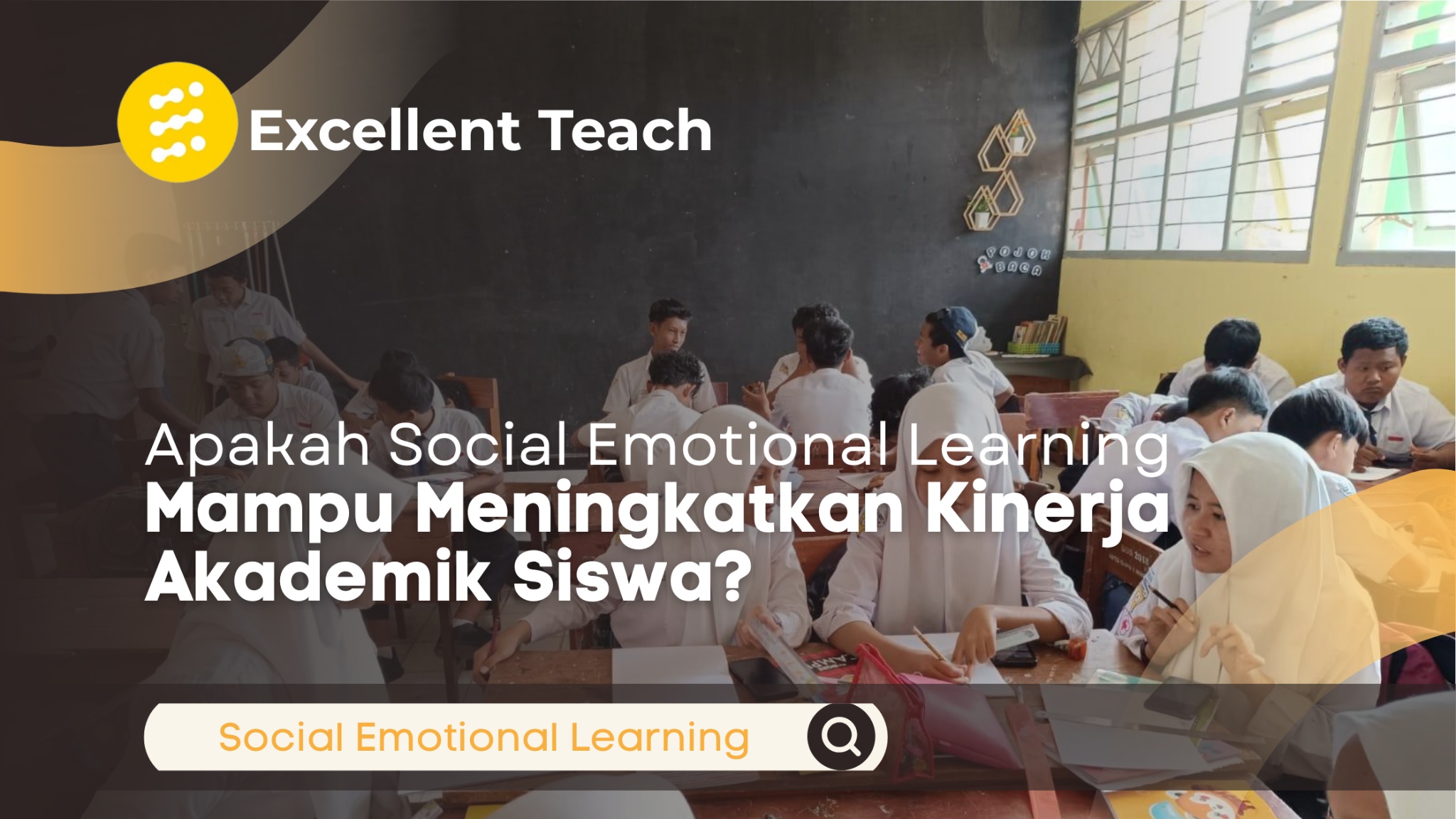 Siswa Indonesia belajar dan berdiskusi bersama di kelas dalam penerapan Social Emotional Learning